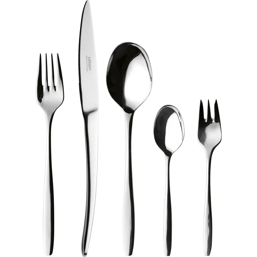 MÄSER Besteck-Set 30-tlg. Nigran Silber Edelstahl
