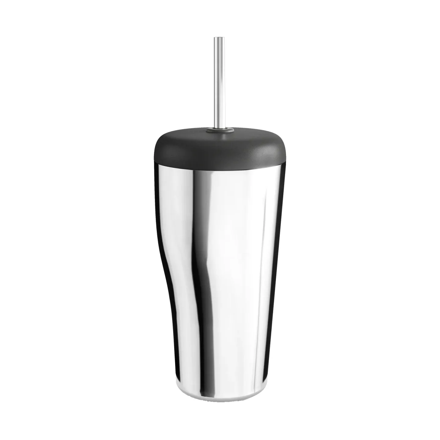 Georg Jensen Sky Thermobecher mit Strohhalm 40 cl Edelstahl