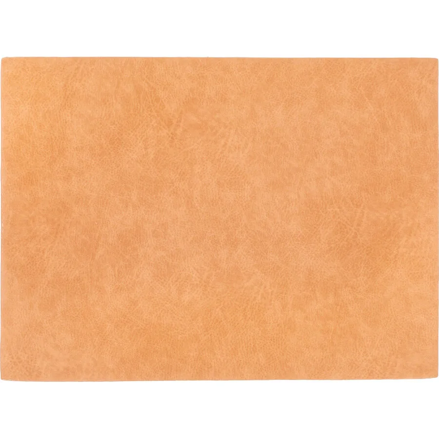 ZICZAC Tischset Troja Orange Kunstleder 33 x 45 cm