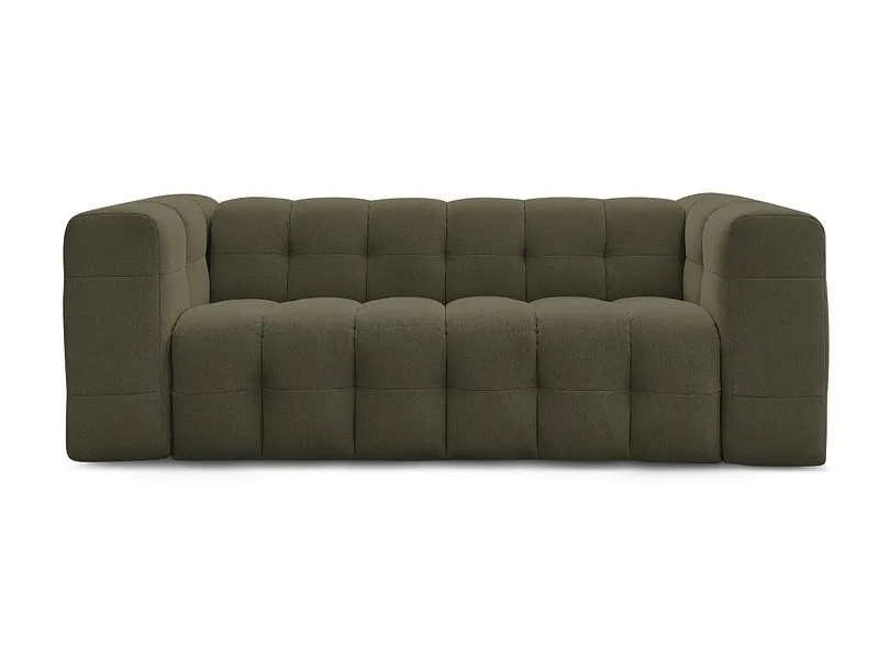 3er Sofa BOBOCHIC CLOUD Stoff grün