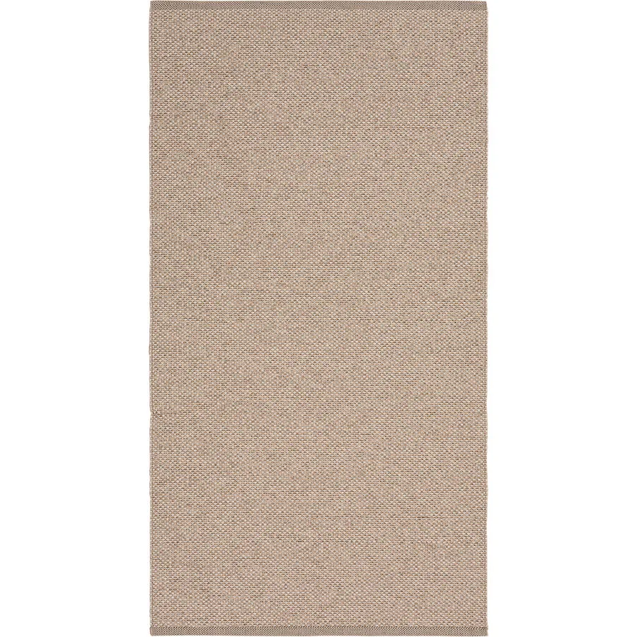 HORREDSMATTAN Outdoor-Teppich Estelle Beige 80 cm 400 cm - Material: PVC - Outdoor-Teppich