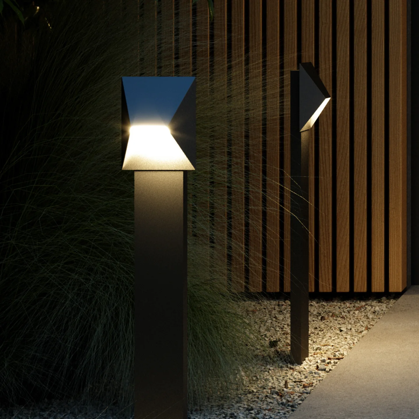 Pontio Havelampe Black - Nordlux Pontio Garden - Moderne - Metal - Med én lyskilde