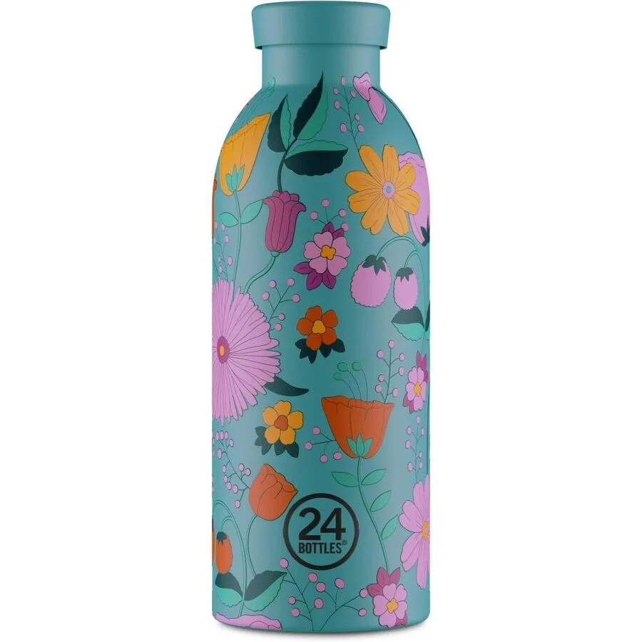 Thermosflasche 24 Bottles Bloom Green H 20.5 cm 500 ml