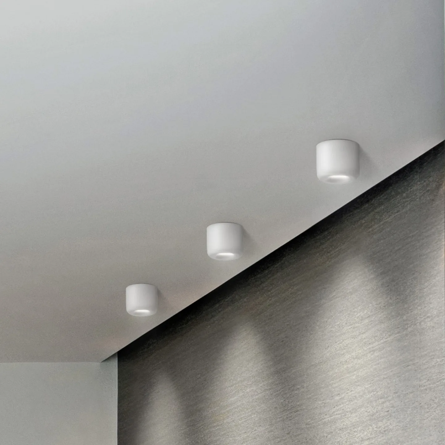 Cavity LED Deckenleuchte L White - Serien Lighting Cavity Ceiling L - Wohnzimmer - Design - Metall - Rund