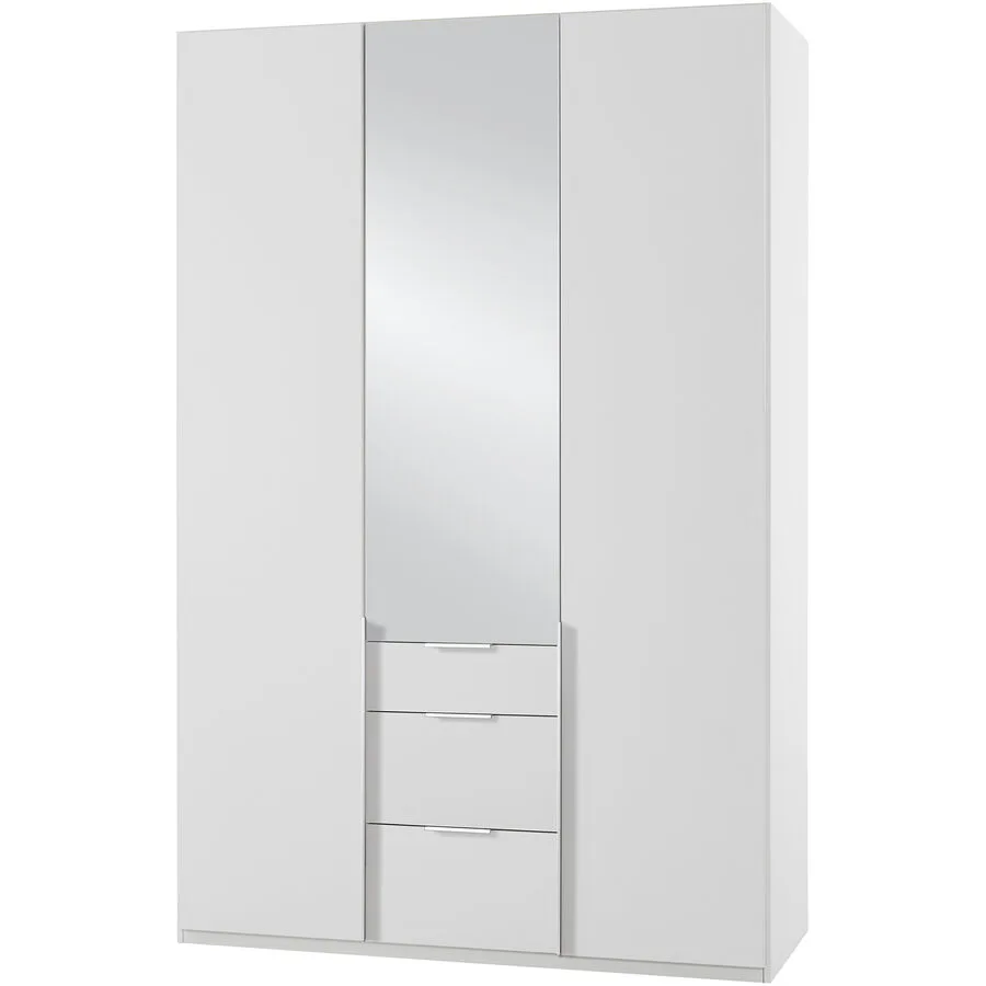 Kleiderschrank Jagor weiss Holzwerkstoff B 135 cm