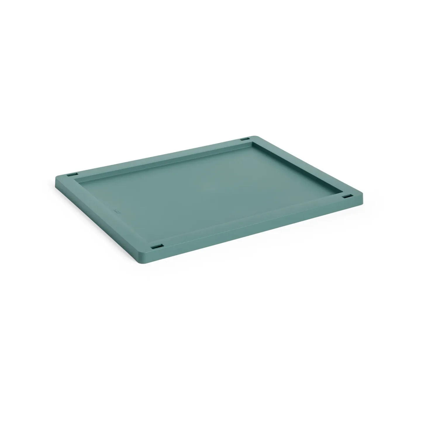 HAY Colour Crate lock plastic medium Dark green