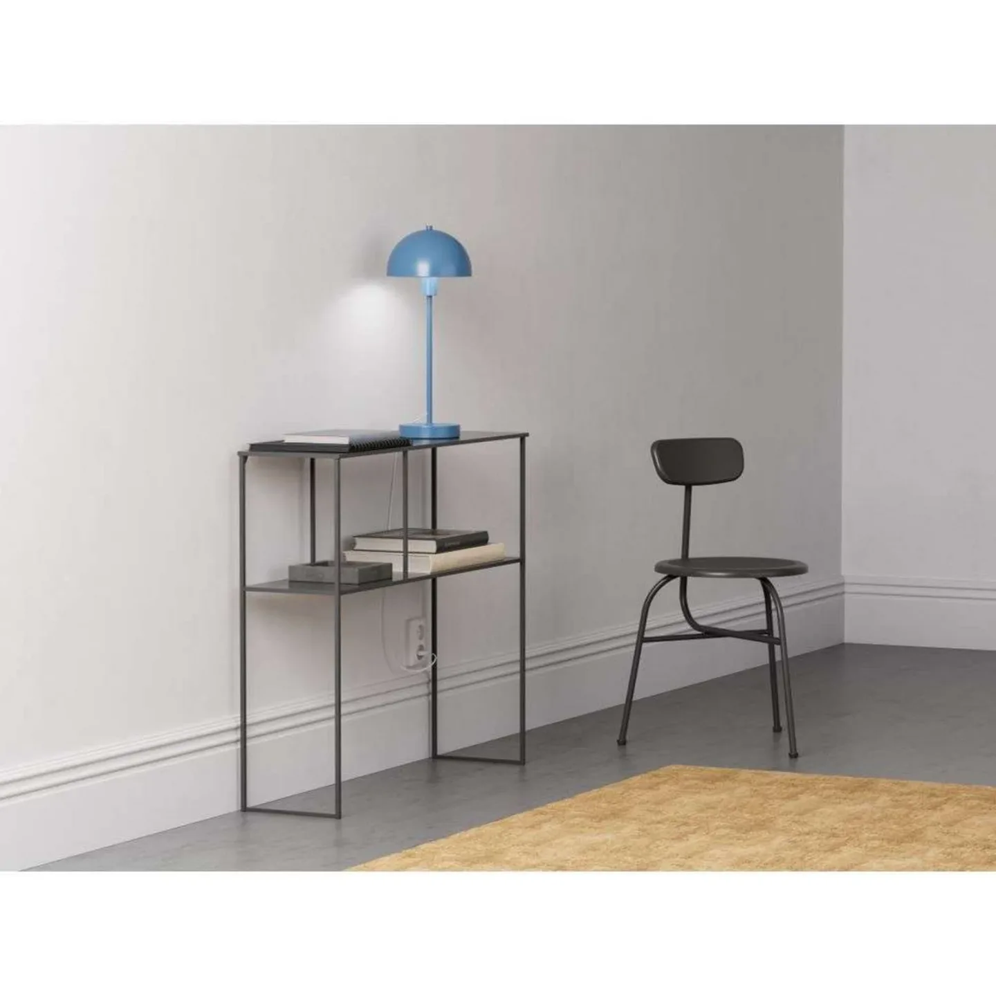 Vienda Tischleuchte Ocean Blue - Herstal - Wohnzimmer - Metall