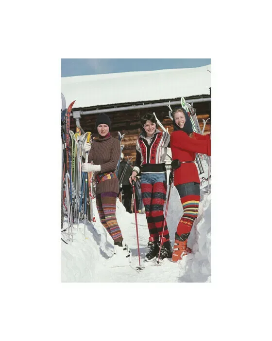 Skiing in Gstaad
