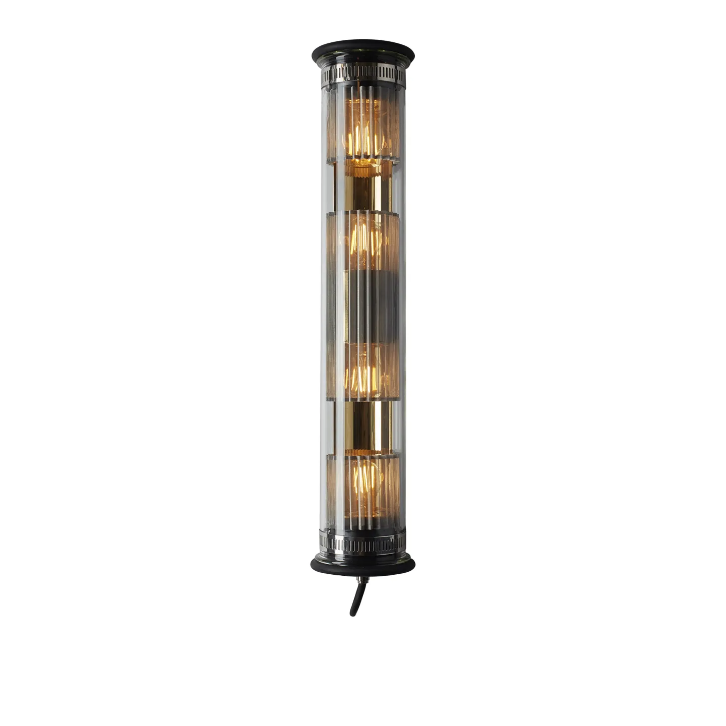 DCWéditions - In The Tube 120-700, Black Stopper, Gold/Silver - Vägglampor - Dominique Perrault,Gaëlle Lauriot - Guld - Glas/Metall