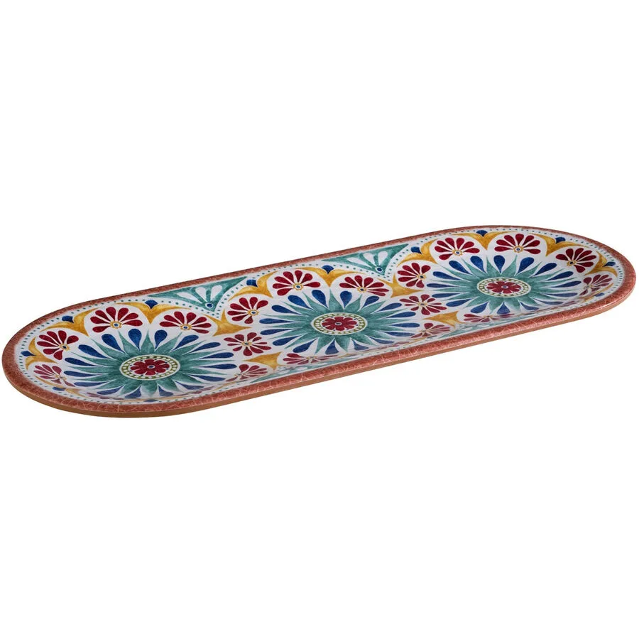 APS Teller Arabesque blau Melamin 1 Stk
