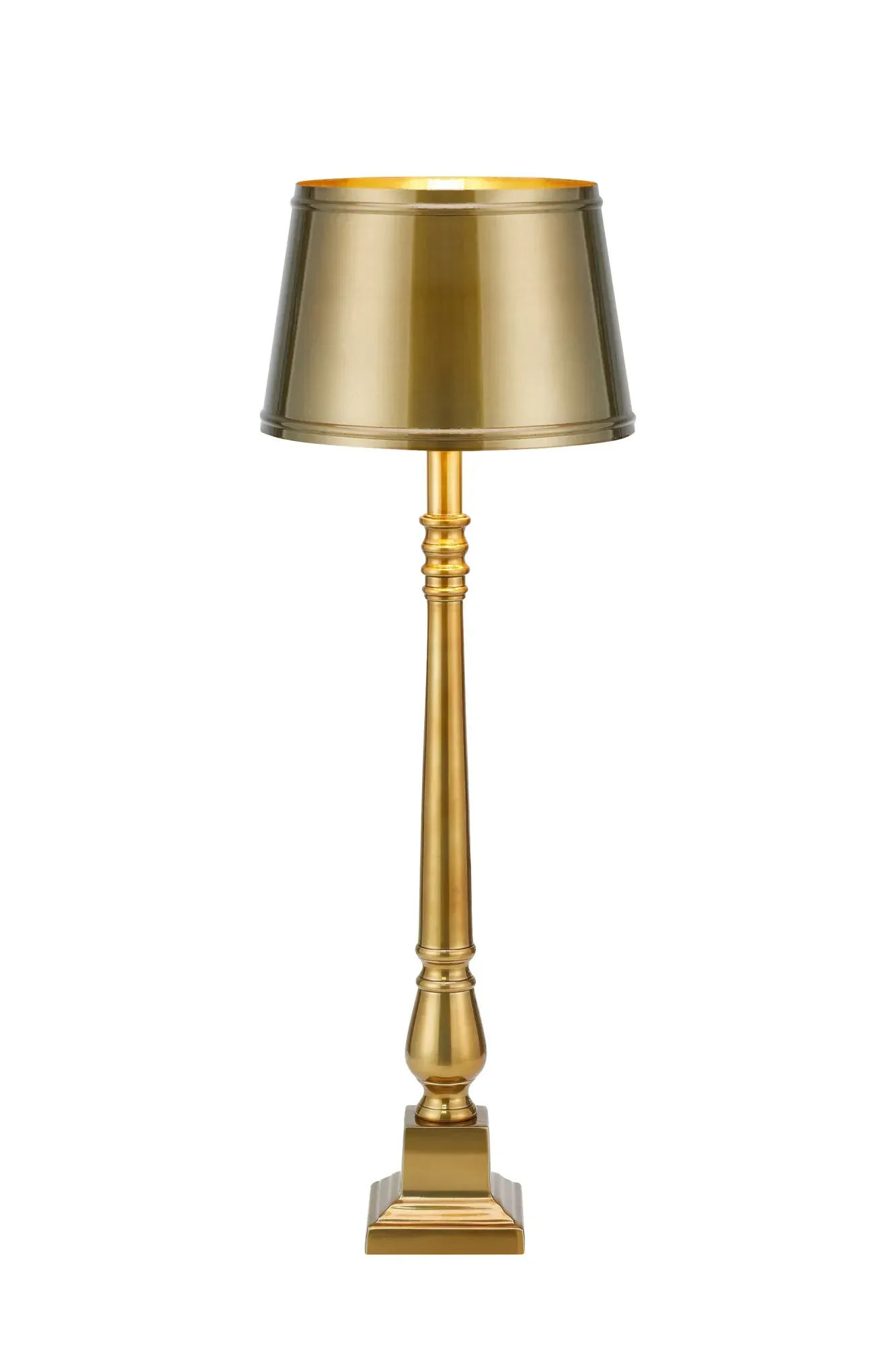 Metallo Tischlampe Messing