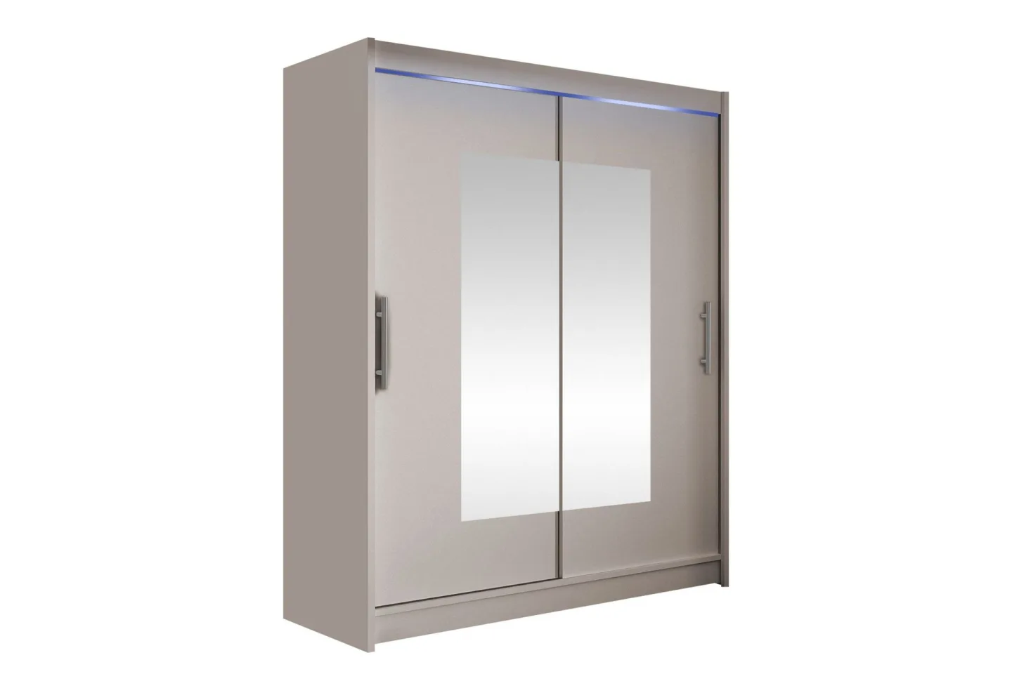 Bay Garderob m. Spegel 150x200 cm - Beige