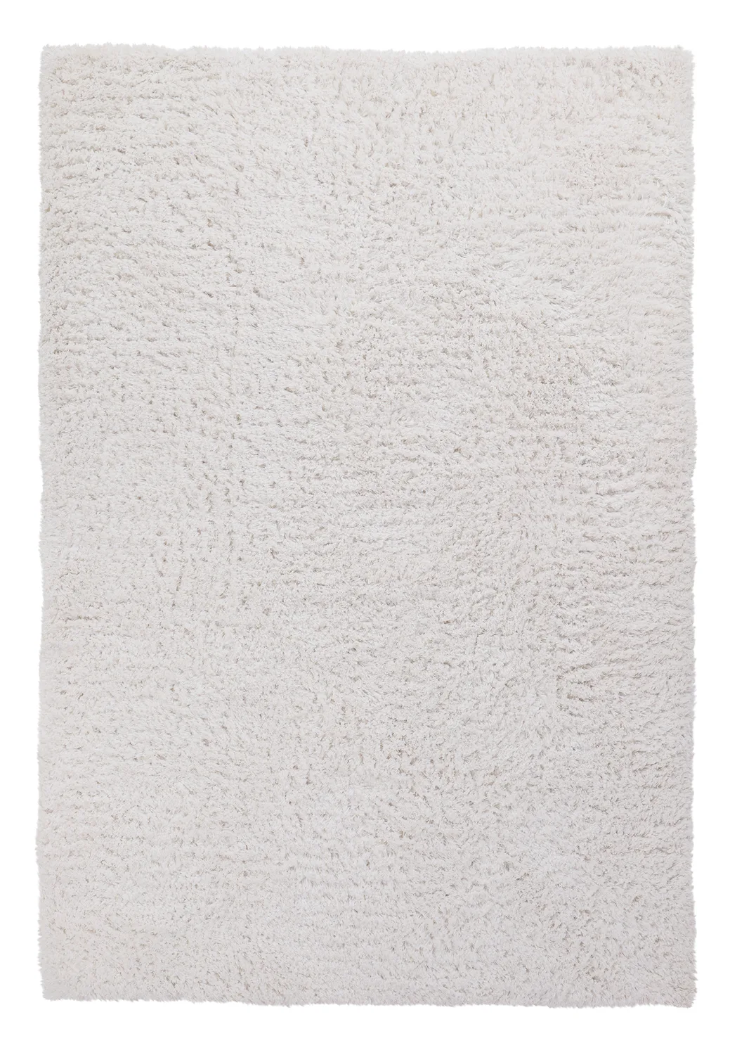 Ryetepper - Combarro Solid Cotton Shaggy (krem) (Størrelse: 160 x 230 cm)