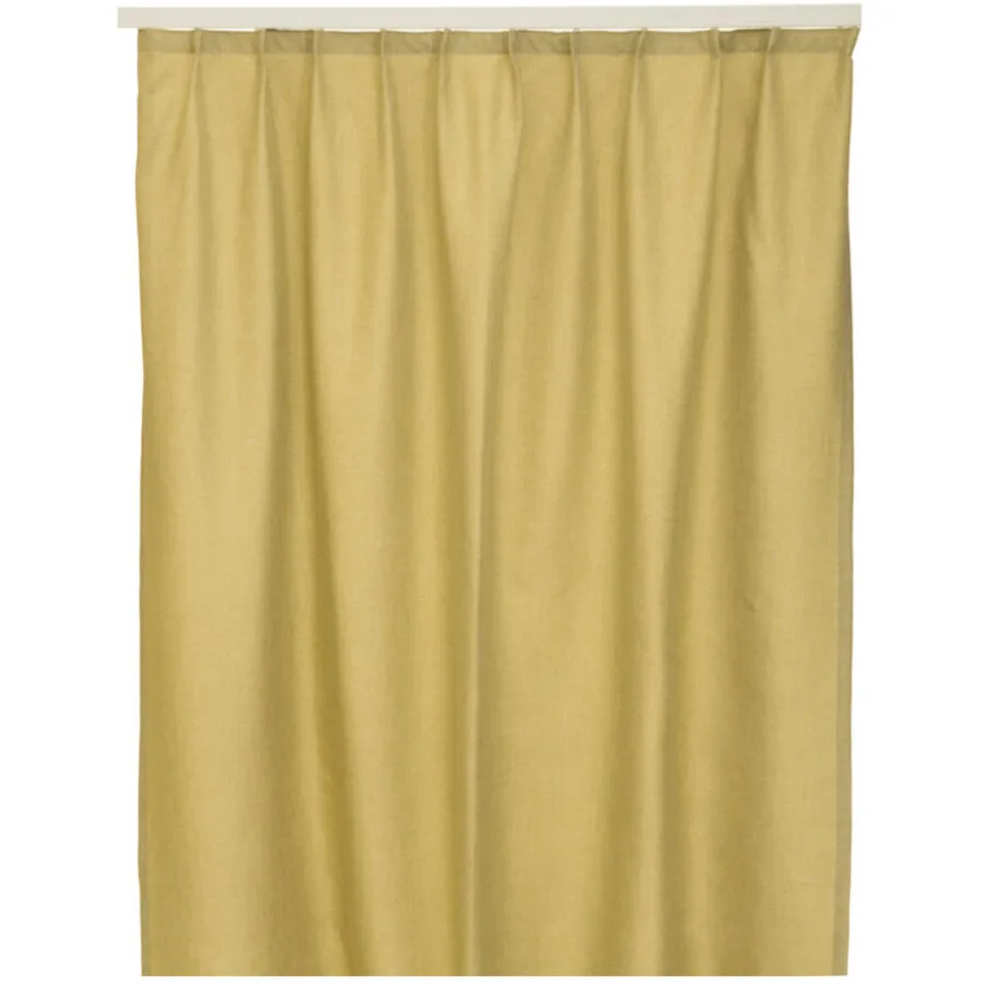 Vorhang Venezia Gelb Polyester 140 cm - Farbe: senf