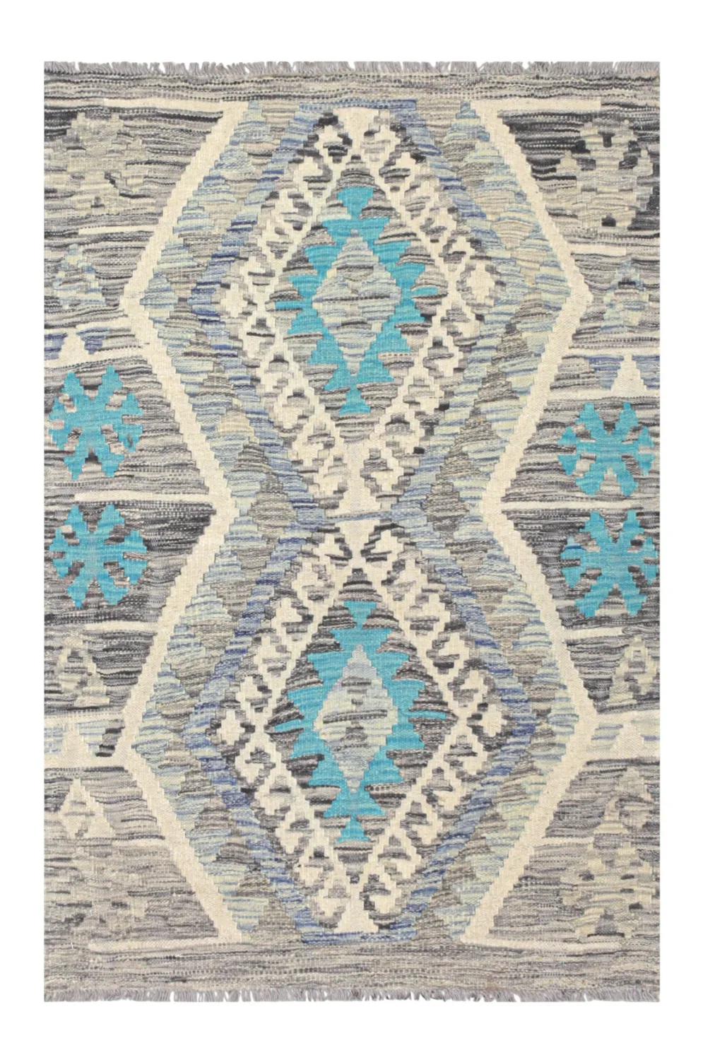 Orientalsk Teppe - Vegi Kelim Hand Woven - 86 x 123 cm (Størrelse: 86 x 123 cm)