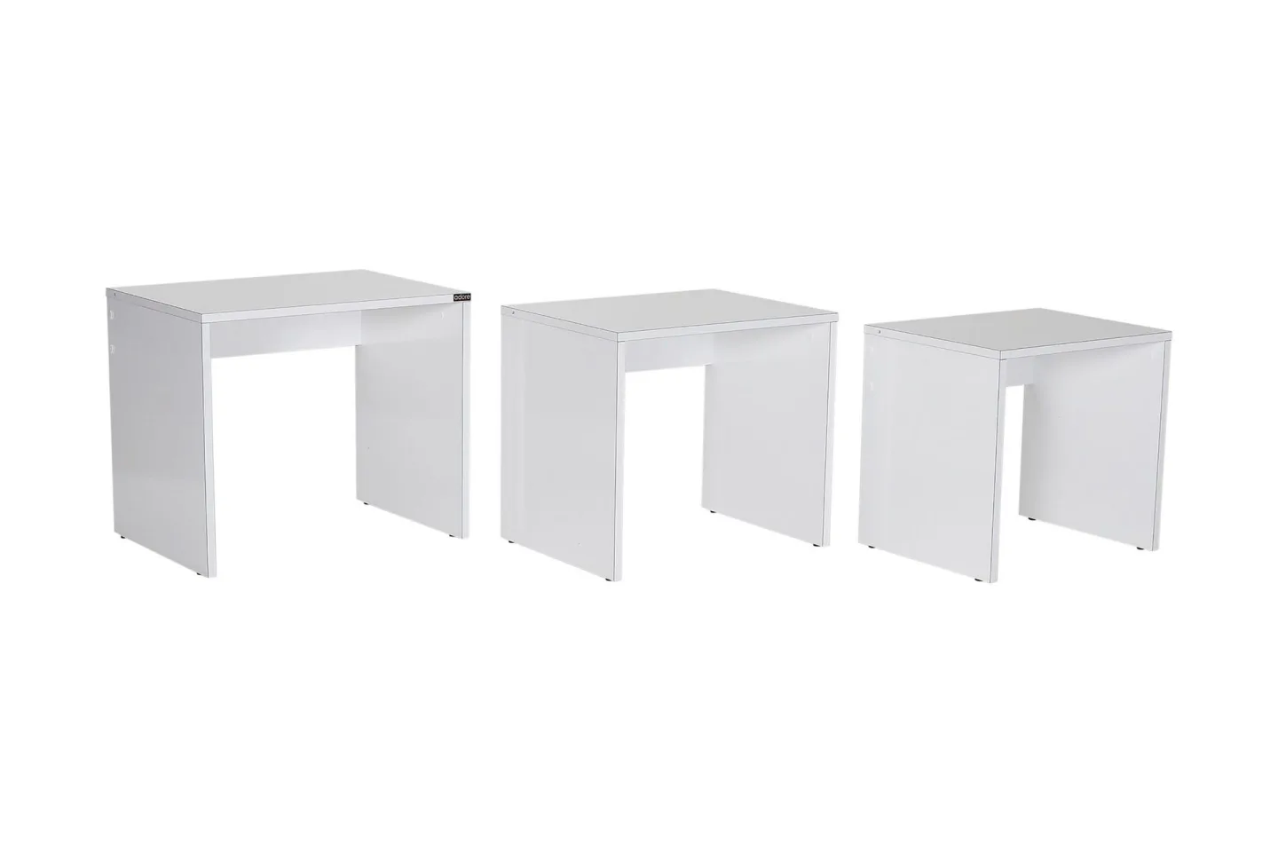 Satsbord 55 cm - Vit