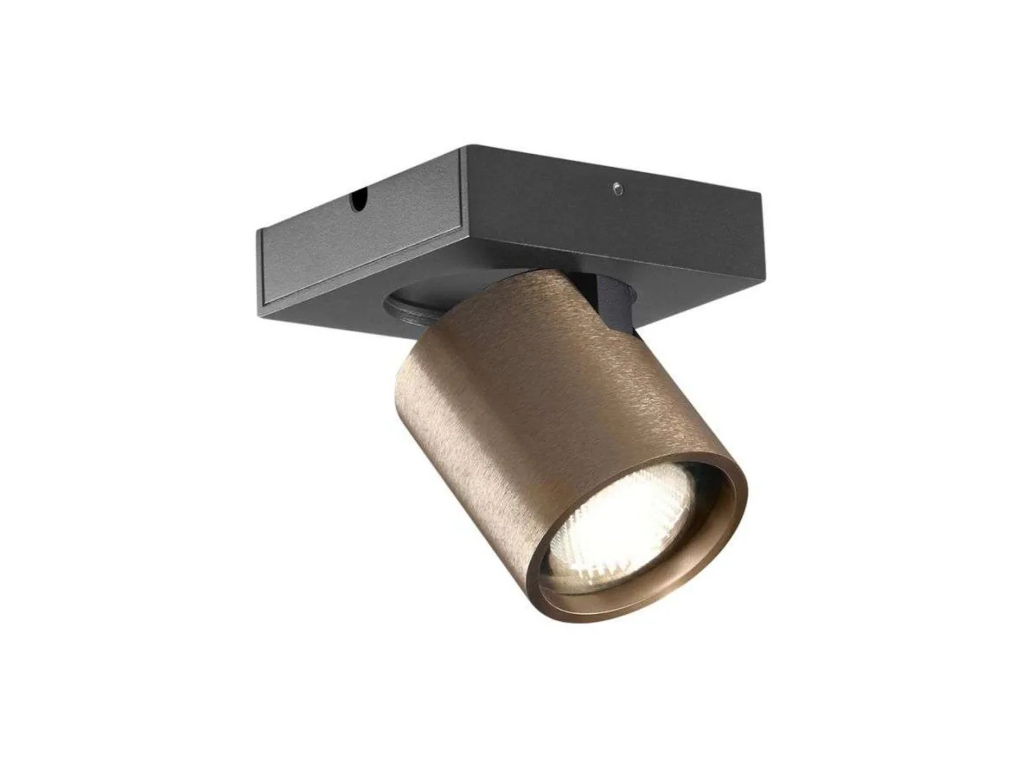 Focus Mini 1 LED Deckenleuchte 3000K Rose Gold - LIGHT-POINT - Wohnzimmer - Aluminium