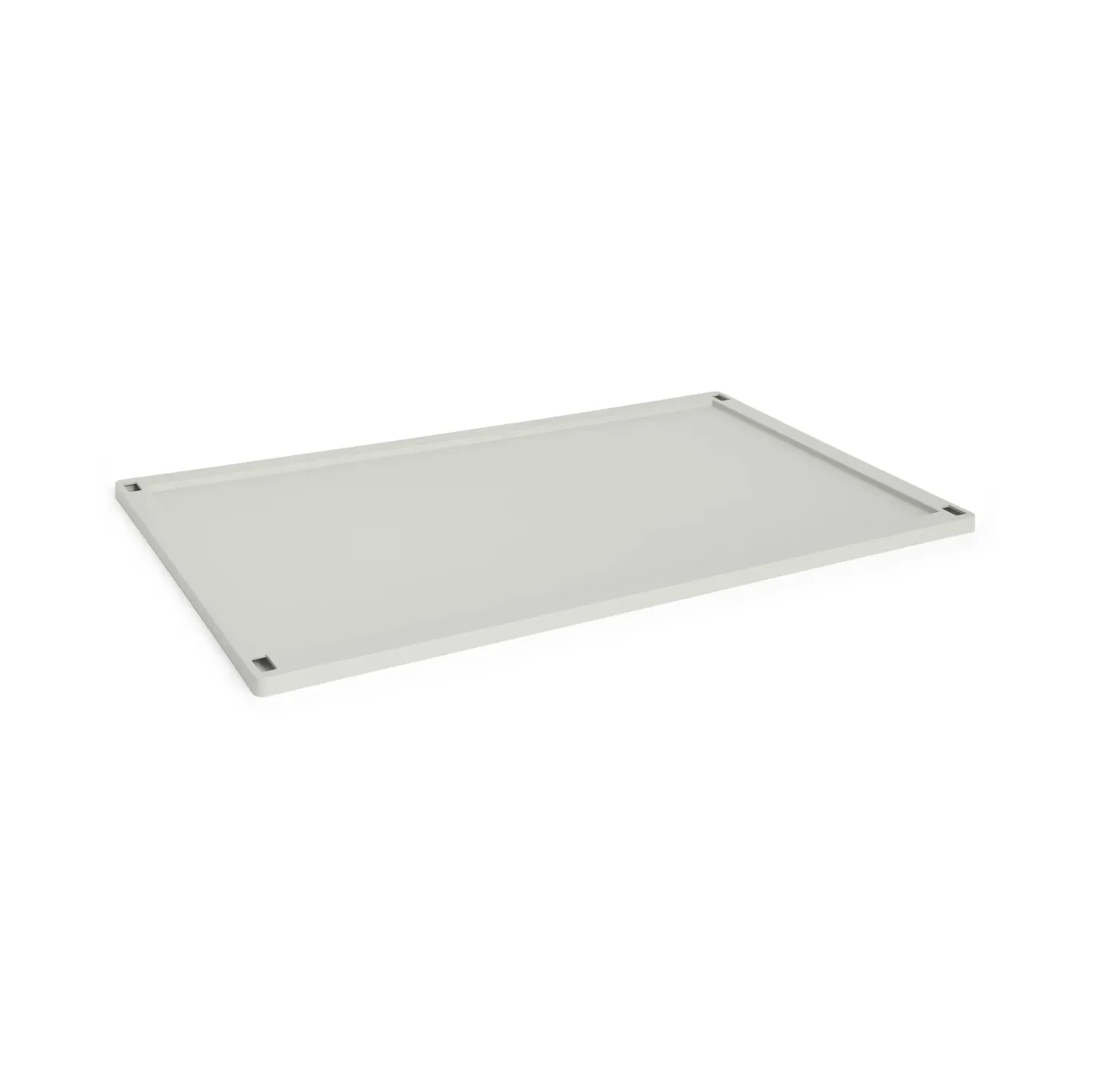 HAY Colour Crate lock plastic x-large Grey