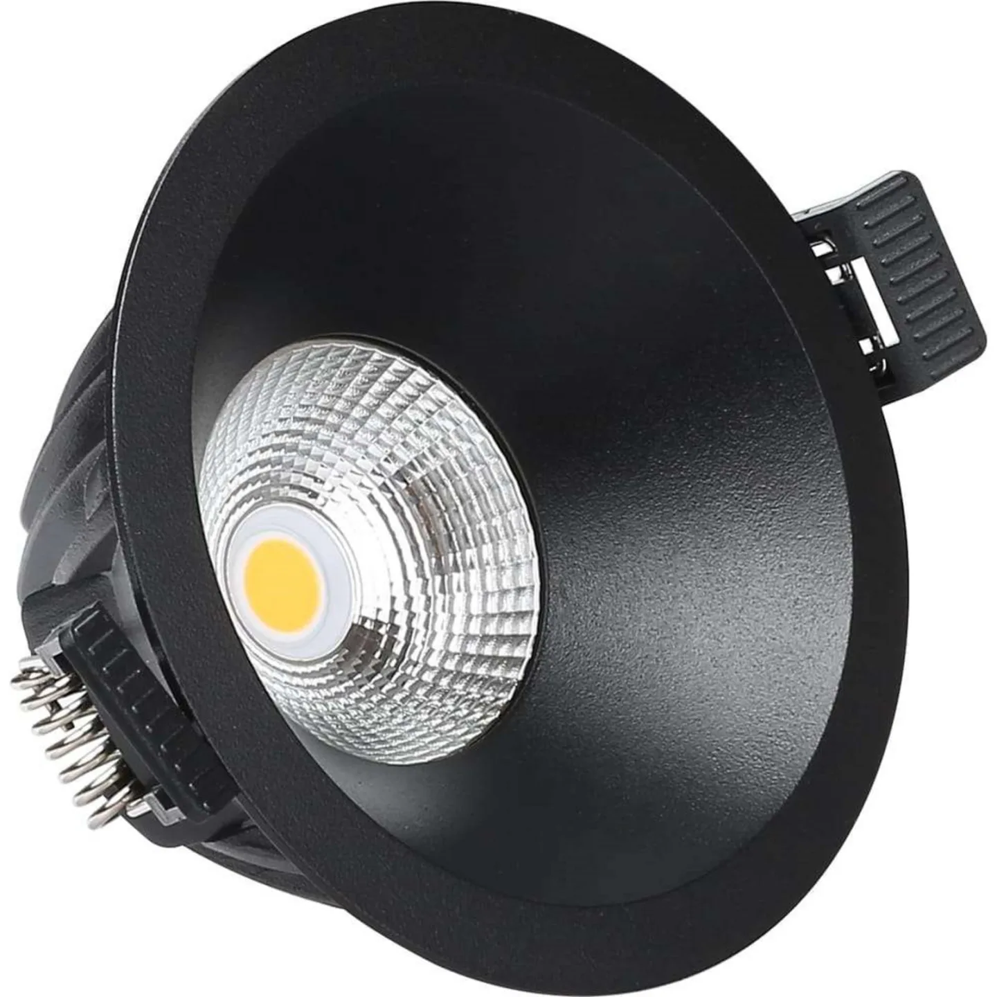 Downlight Spotlight 9W 3000K Schwarz - Antidark - Wohnzimmer - Metall