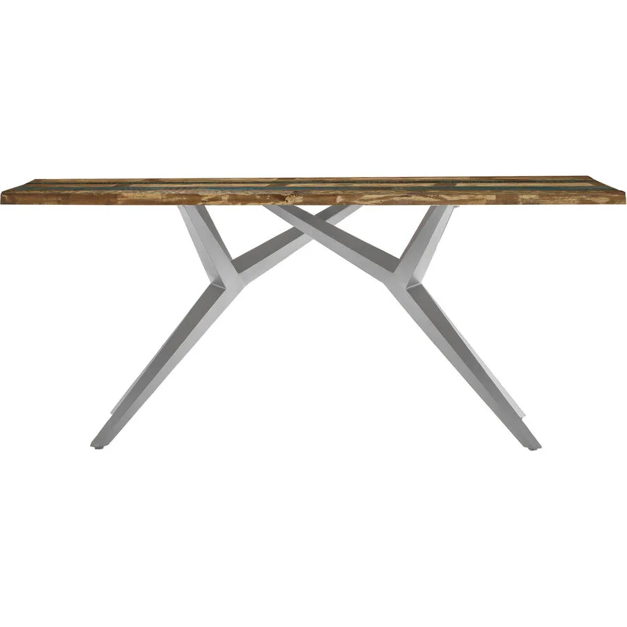 Esstisch Elia bunt Altholz Massivholz B 200 T 100 cm