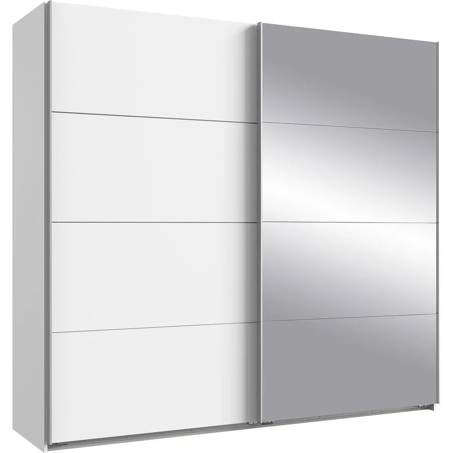 Kleiderschrank Dino weiss Holzwerkstoff B 225 cm