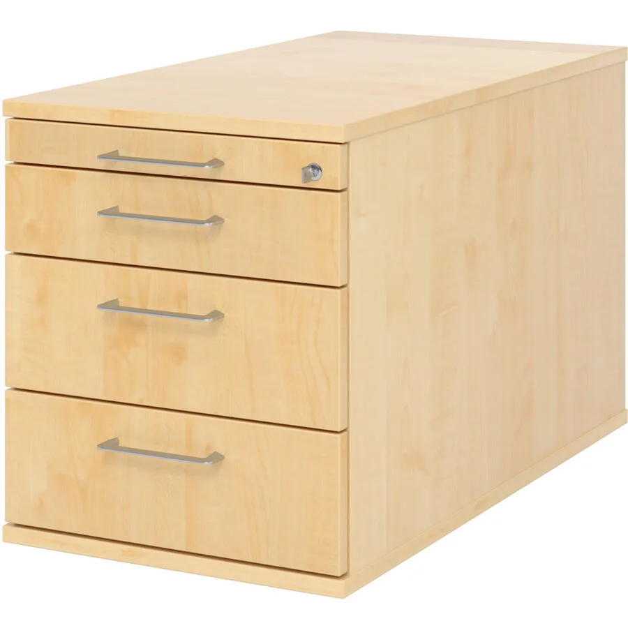 Rollcontainer Office Ahorn Holzwerkstoff B 42.8 cm H 51.2 cm