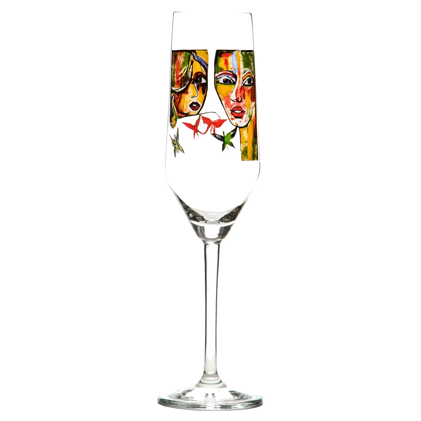 In Love Champagneglas 24 cm - Flerfärgad