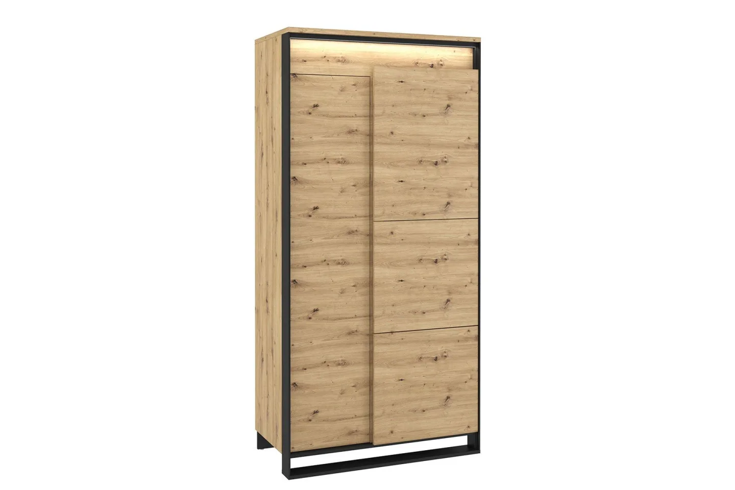Quant Garderob 50x95 cm - Ek/Svart