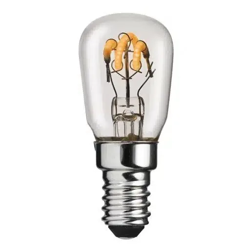 UNI-Flex Päronlampa 2W Klar Dim 60lm E14