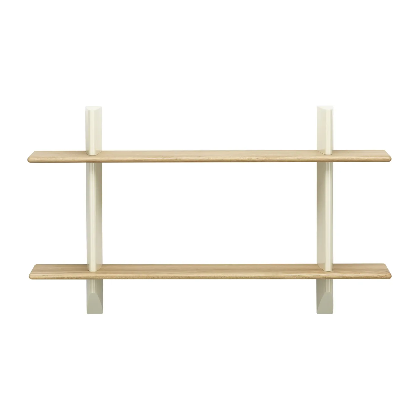 Vitra Rayonnage mural hylla Oak-Prouvé blanc colombe