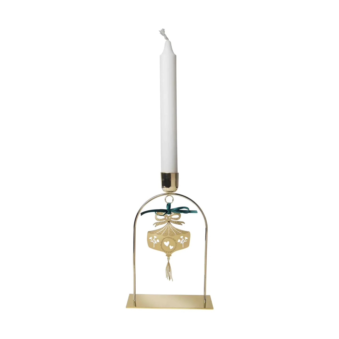 Pluto Design Arc deco ljusstake Guld