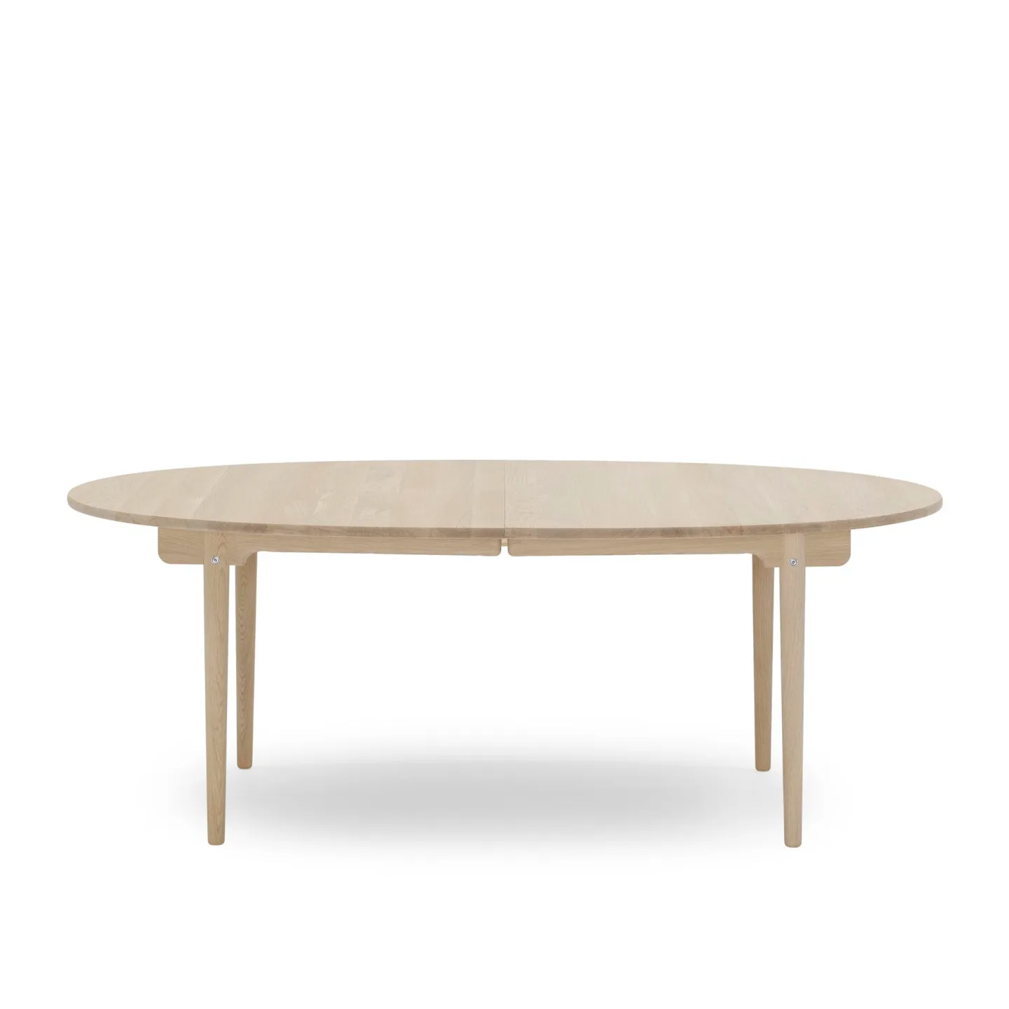 Carl Hansen - CH339, Tvålad Ek, Med plats för 2 st iläggsskivor - Matbord - Hans J. Wegner - Träfärgad - Trä