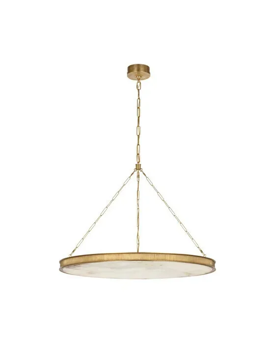 Matthew 40" Chandelier Brass