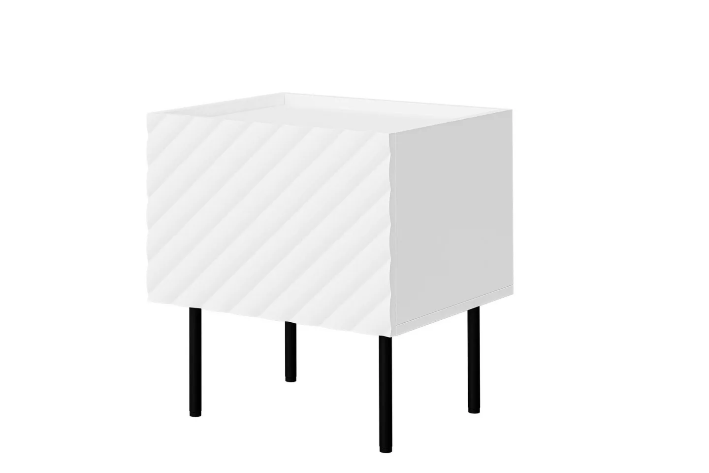 Munkedal Sängbord 47 cm - Vit