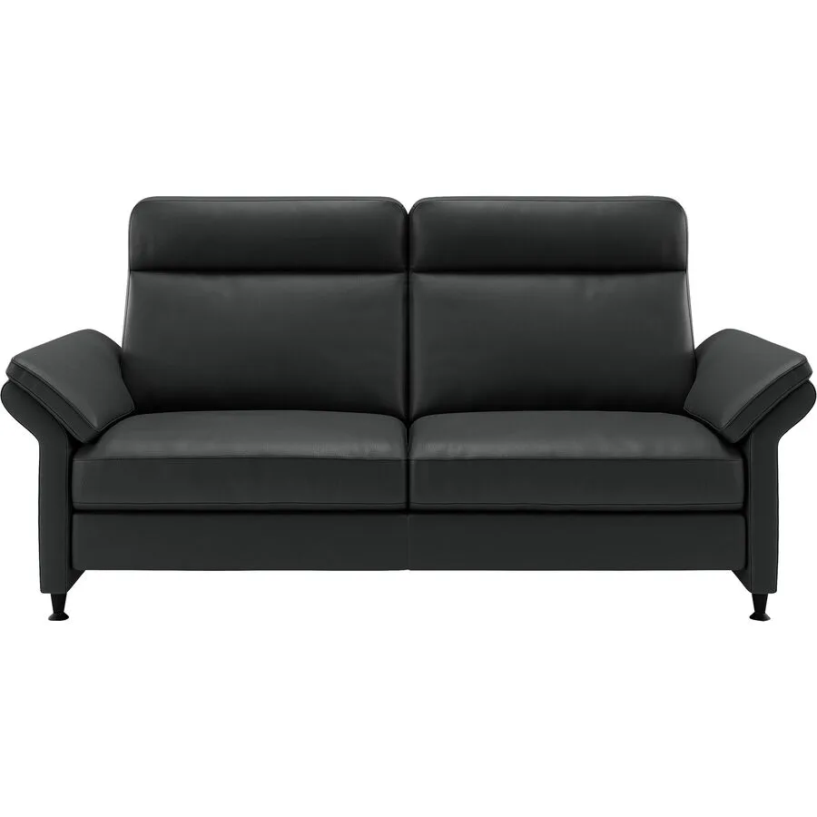 Sofa Albula Ohne Echtleder Schwarz B 196 T 89 cm - Möbel Konfigurator: Traummöbel individuell zusammenstellen