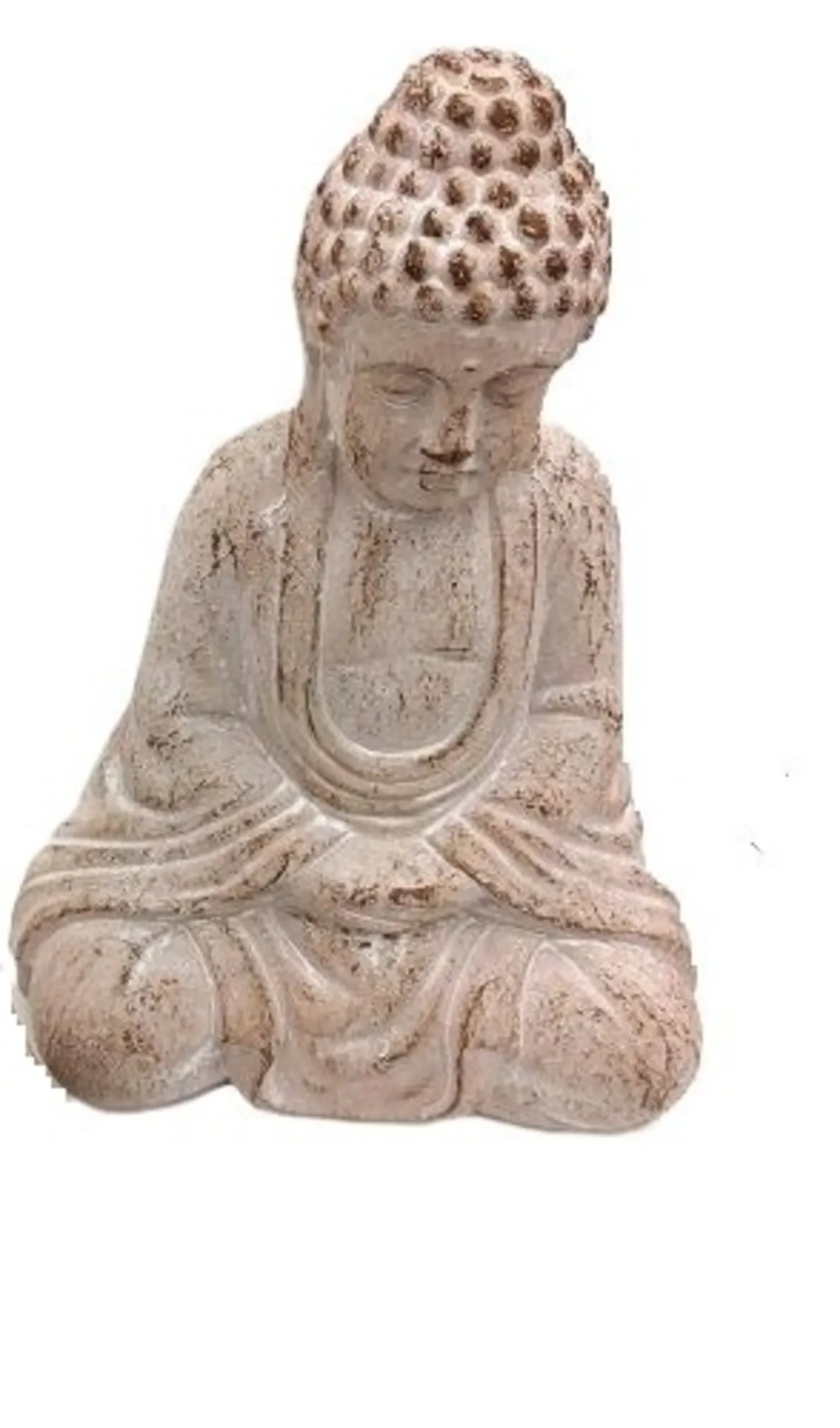 Decofinder Figur Buddha Sumana Sand Beige | Schubiger Möbel