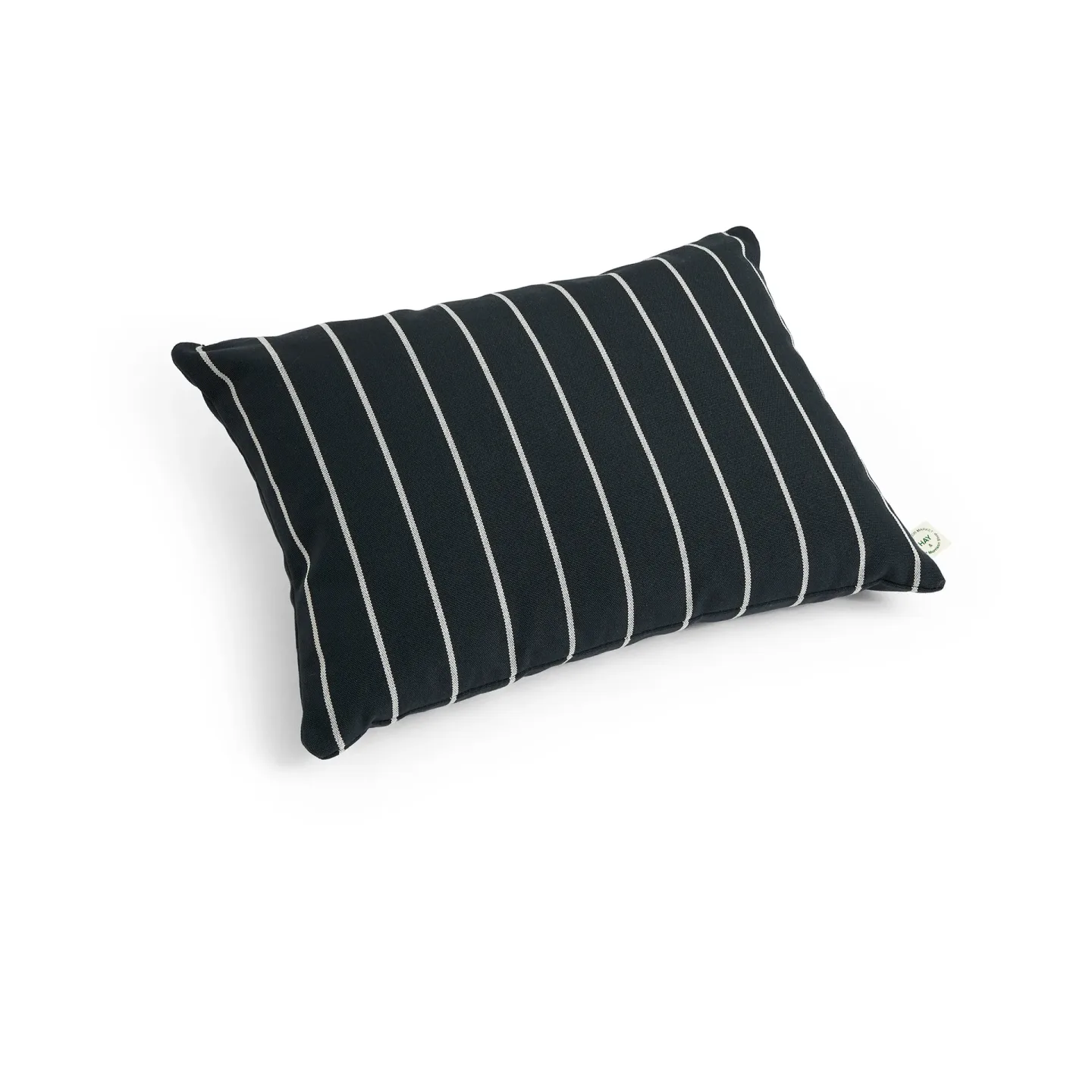 HAY Outdoor Market Kissen Black-beige, 45x35 cm