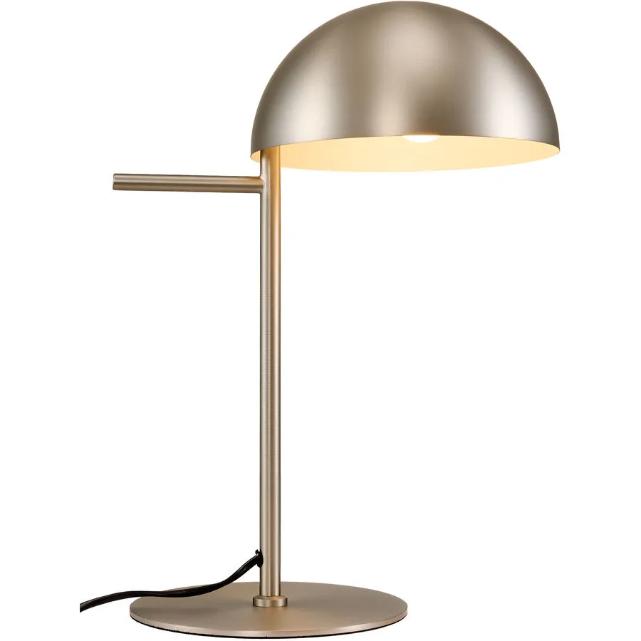 Tischlampe Tassilo Metall aluminium eloxiert E27