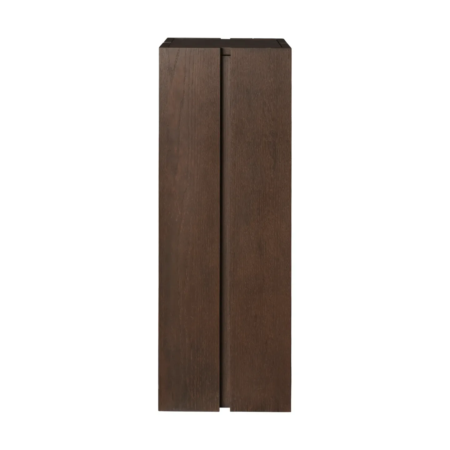 Ferm Living Parcel piedestal Dark stained, 30x30x90 cm