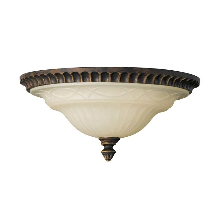Elstead Lighting - Drawing Room Ø33 - Takplafond - Brons
