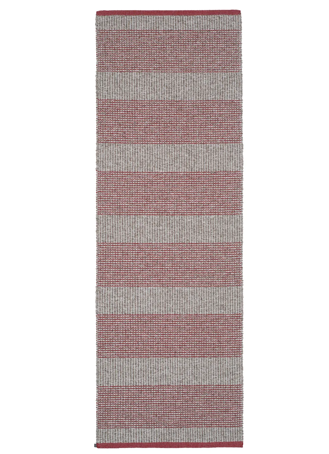 Plast- og garntepper - Horredsmattan Penny mix (rød) (Størrelse: 70 x 140 cm)