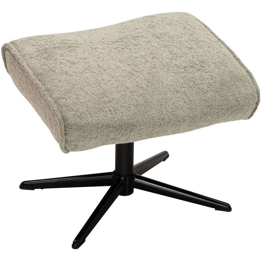Hocker Kiano Thymian Stoff H 42 B 46 cm