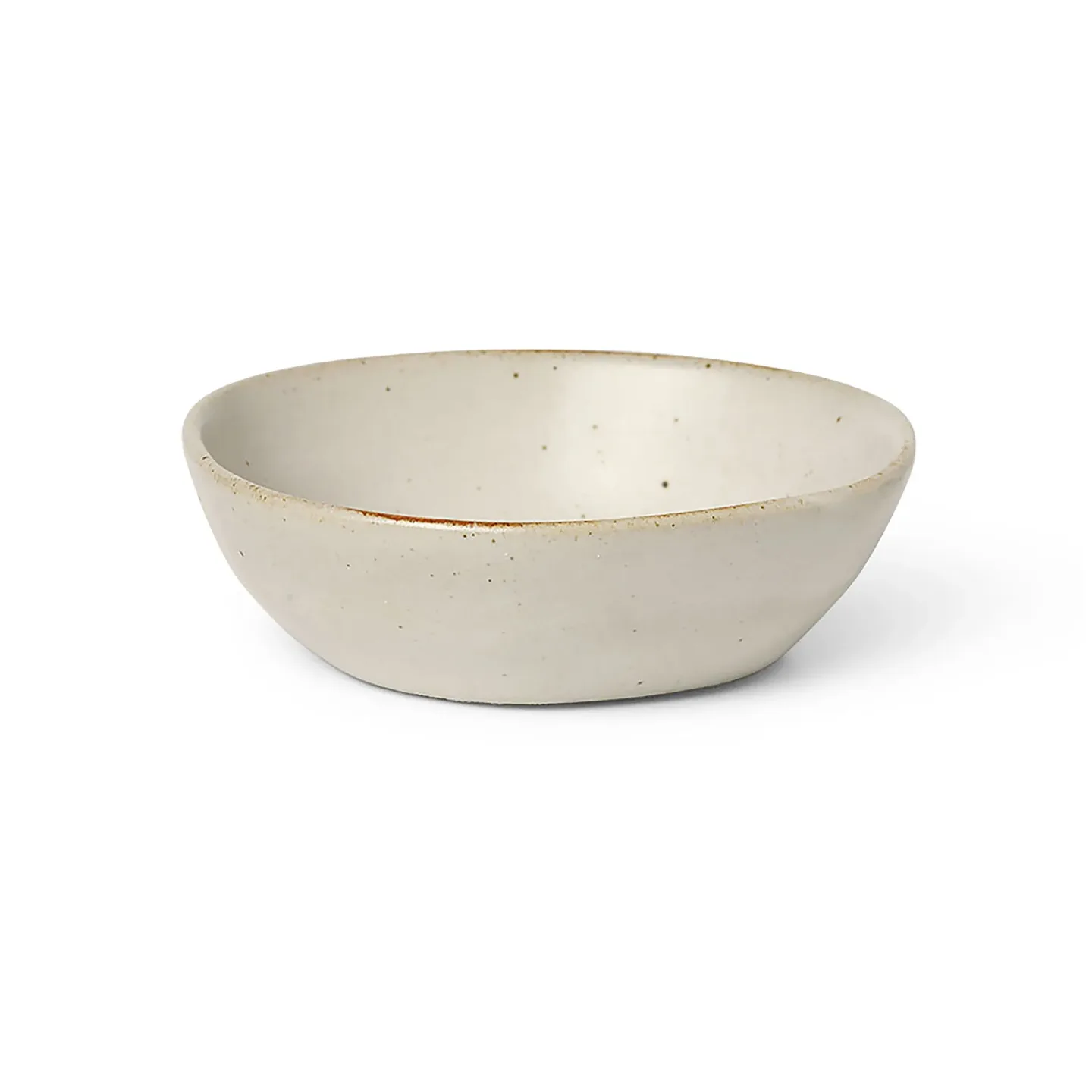 Ferm Living Flow Schale 9cm Off-white speckle