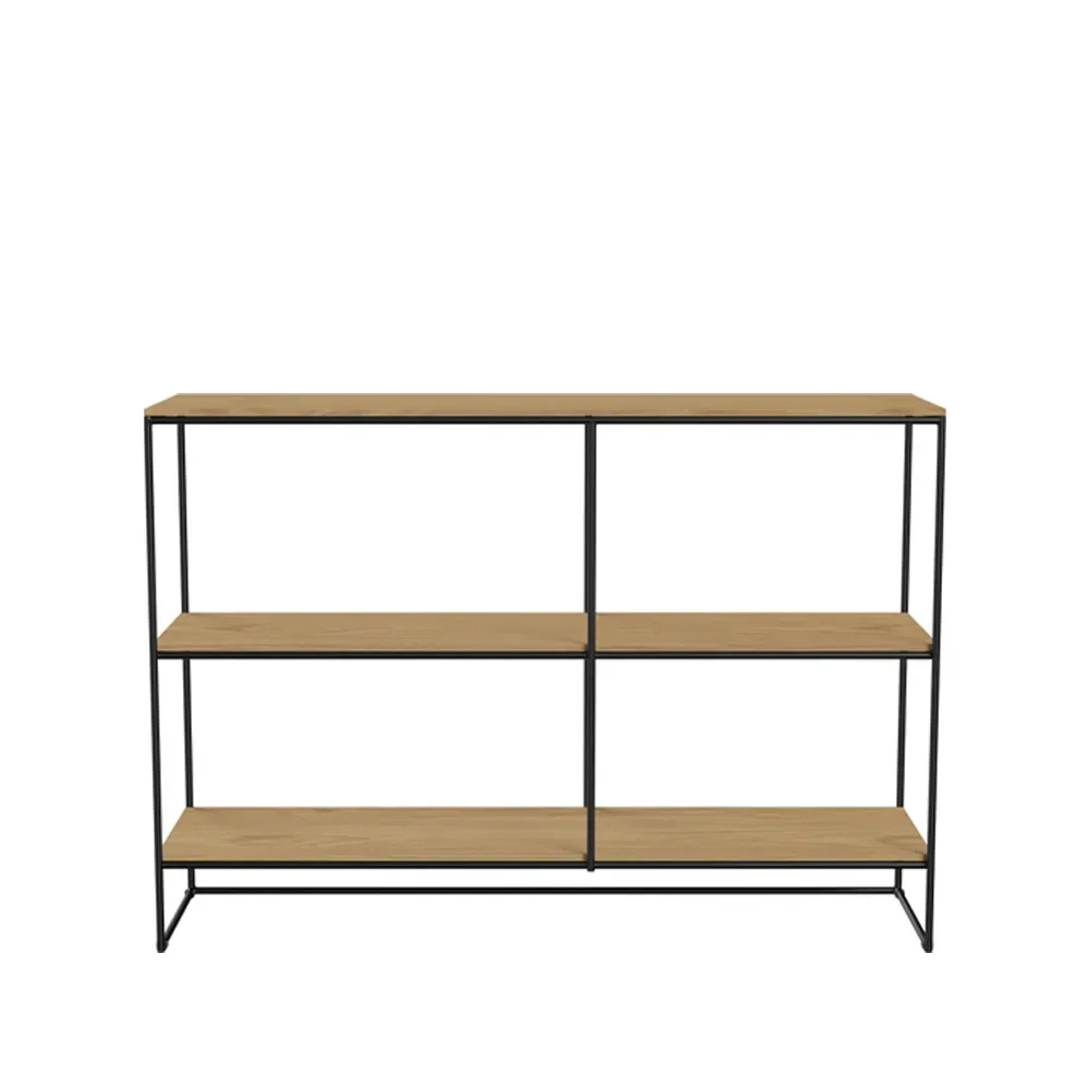 Fritz Hansen Planner MC500 hylla Ekfanér-svart 3 hyllor