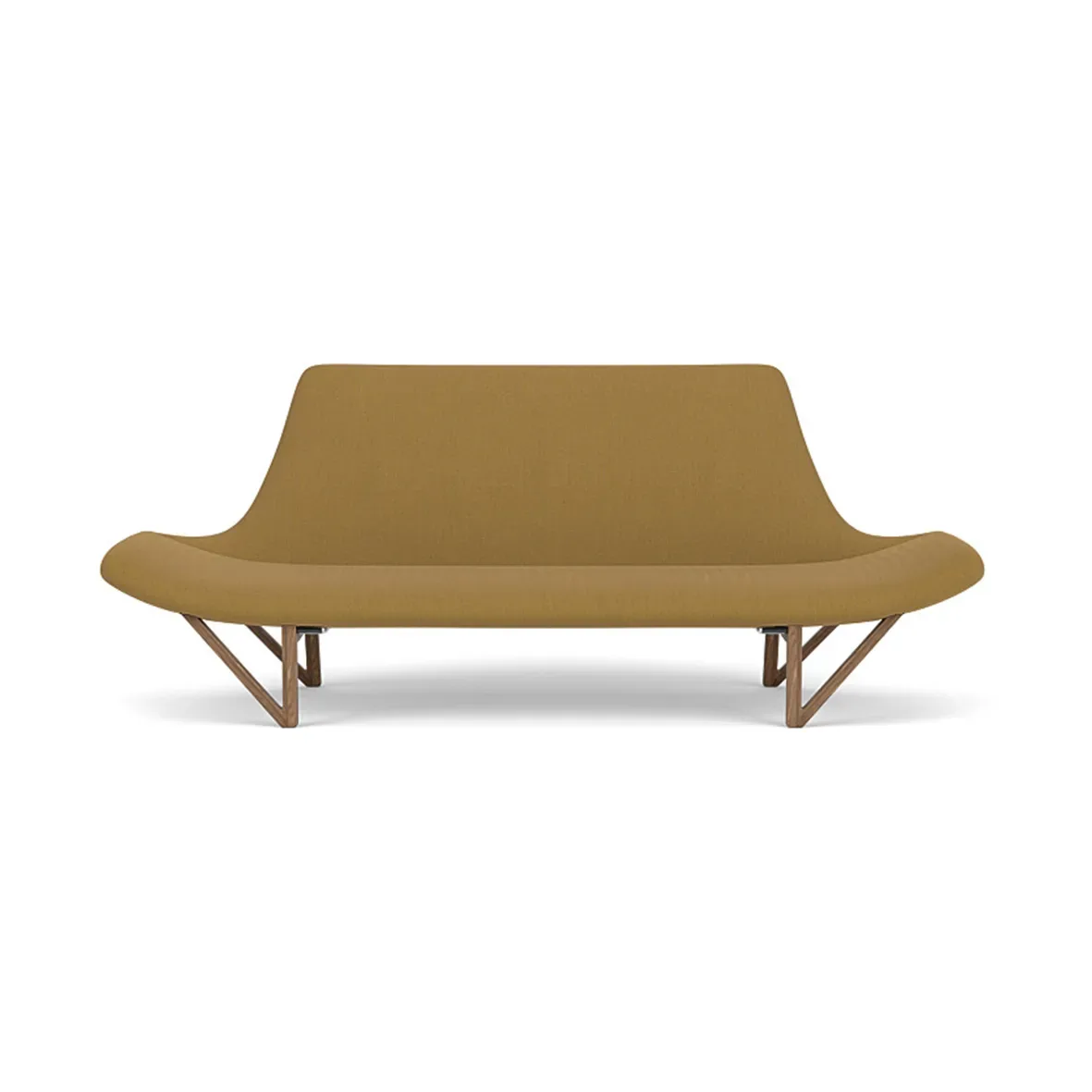 Audo Copenhagen Pagode soffa 202 cm Re-wool 0448-valnöt