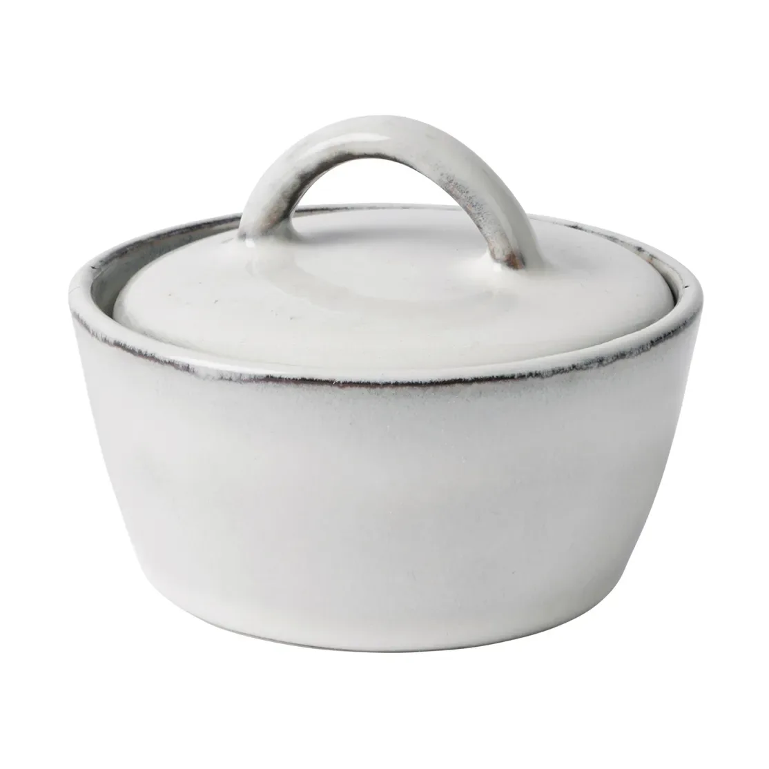 Broste Copenhagen Nordic Sand Schale mit Deckel Ø8 cm