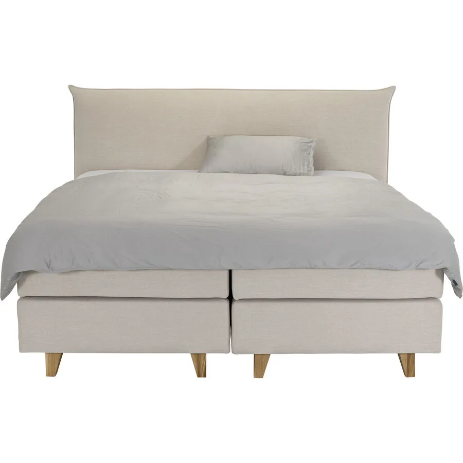 Boxspringbett President Beige Stoff 180 x 200 cm - Möbel Konfigurator: Traummöbel individuell zusammenstellen