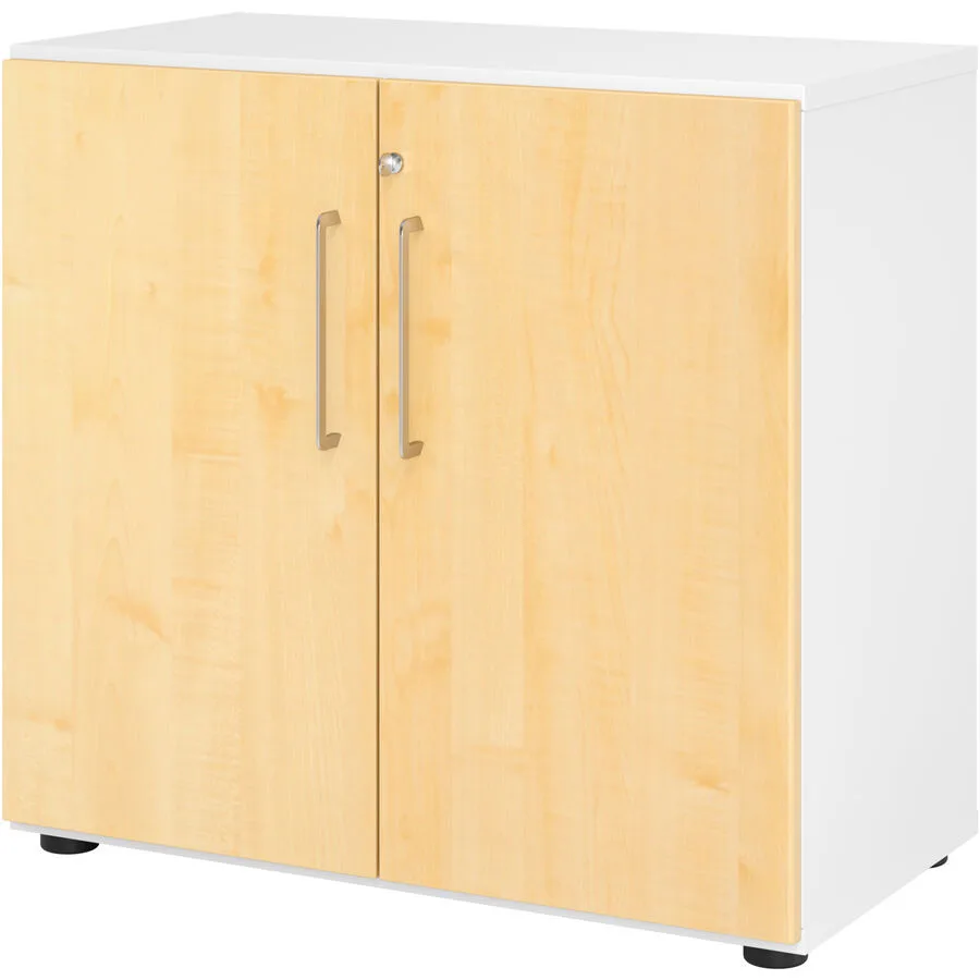 Aktenschrank Office Ahorn, weiss Holzwerkstoff B 80 cm H 74.6 cm