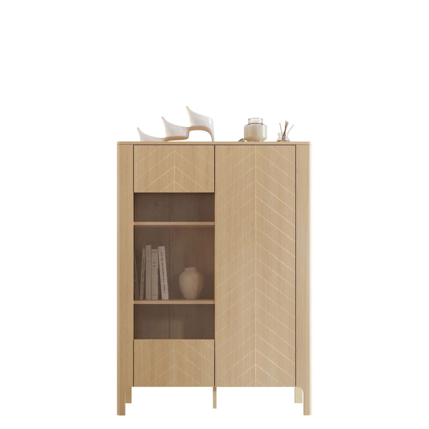 Aggarwal Vitrinskåp 103 cm -