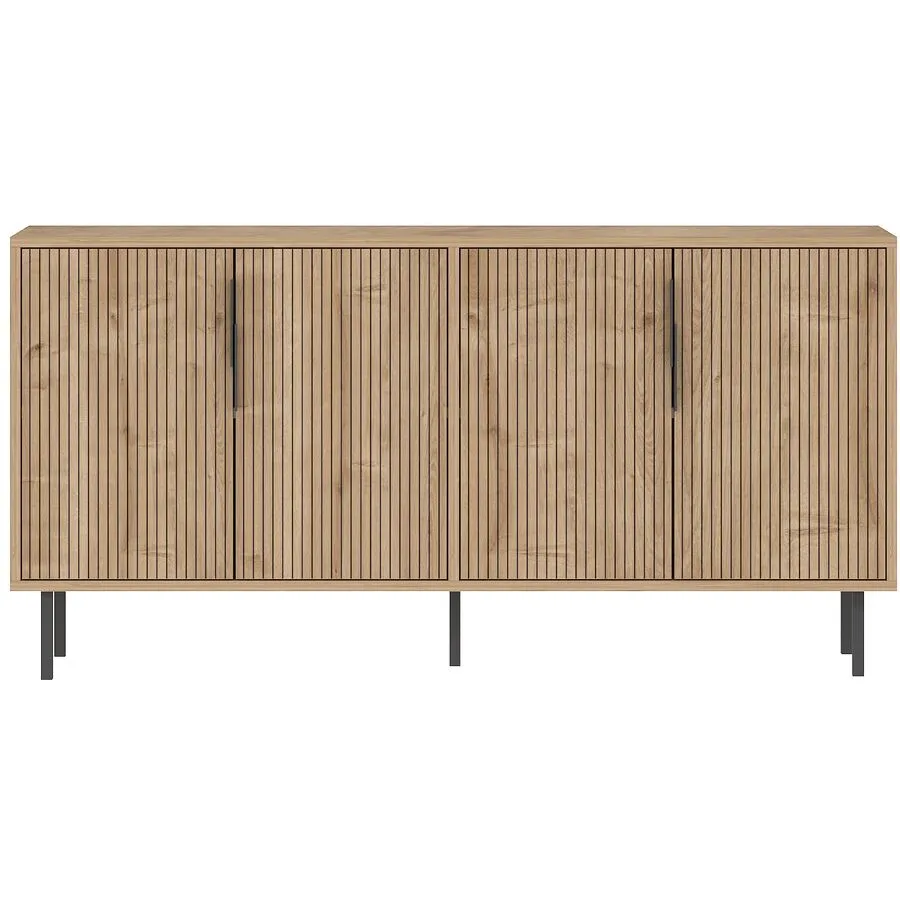 Sideboard Georis eiche Holzwerkstoff B 150 H 75 cm